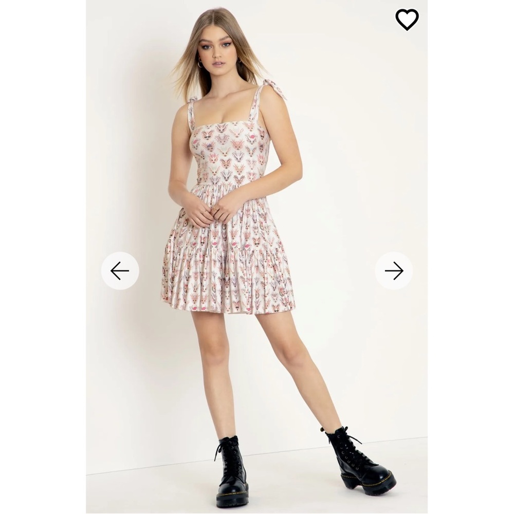 Black Milk NWT size S REINDEER GAMES TIE THE KNOT SHORT DRESS